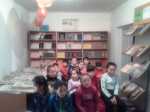 В Байетской сельской библиотеке. Викторина для учащихся 2-4 классов "Білім көзі-кітапта"
